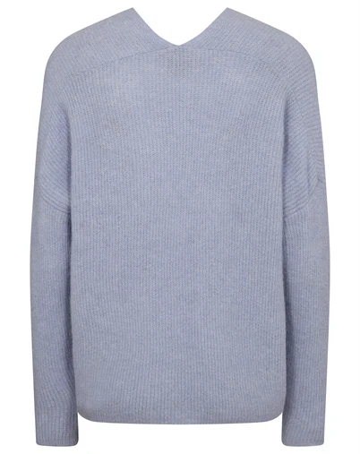  Mos Mosh - MMThora V-Neck Strik - Eventide